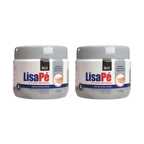 Creme Para Pés Soft Hair Lisa Anti-Odor 120G - Kit Com 2Un