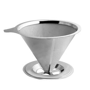 Coador Café Filtro Aço Inox Sem Uso D Papel 101 Reutilizável