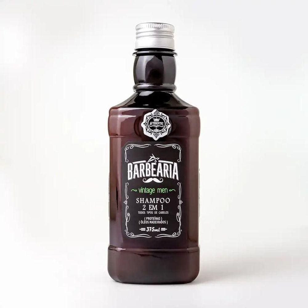 Hobety Kit Barbearia Vintage Shampoo Creme Barbear E Locao