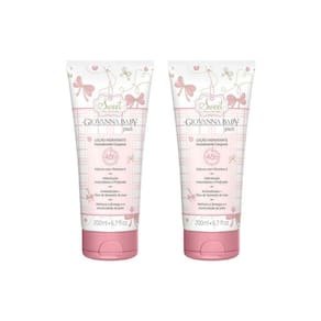 Hidratante Corporal Giovanna Baby 200Ml Pêssego - Kit 2Un