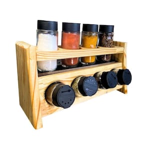 Porta Temperos Gibraltar 8 Potes 100Ml Organize Sua Cozinha