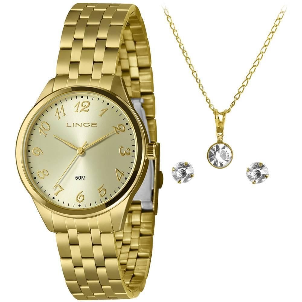 Kit Relógio Lince Urban Feminino - Lrg4751L40 K02Tc2Kx