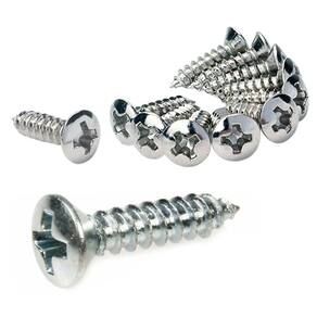 Parafuso Atarraxante 3,0 X 12Mm C. Oval Phillips - 500Pçs