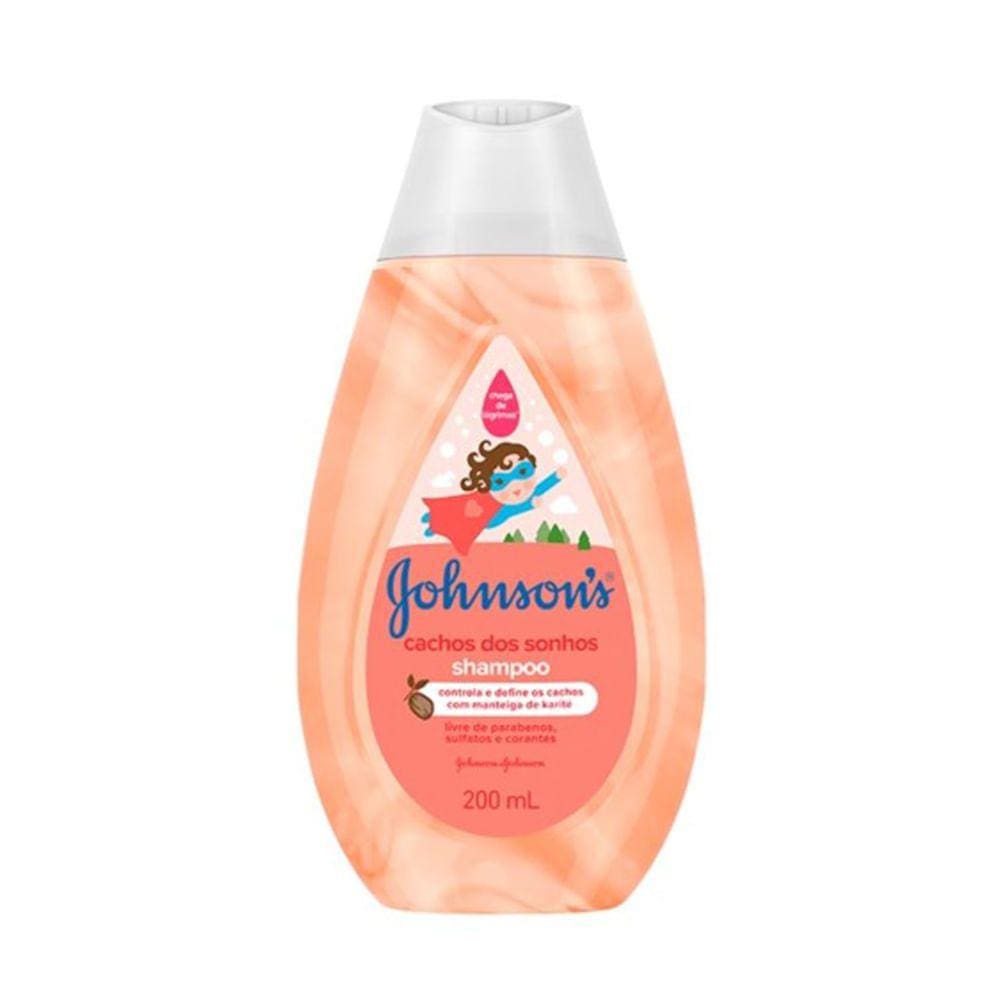 Shampoo Johnson`s Baby Cachos dos Sonhos 200ml