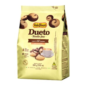 Biscoito Dueto Vale D`Ouro Café com Creme 200g