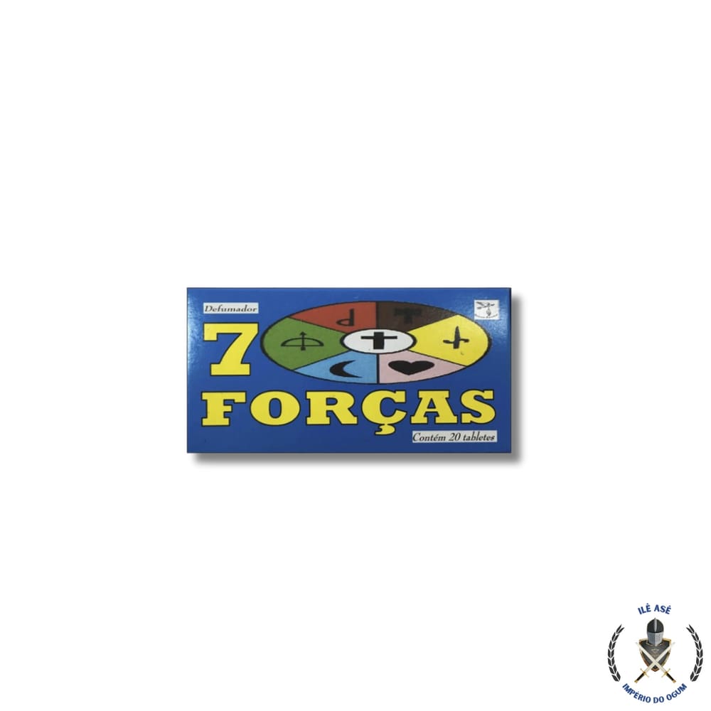 Defumador Tablete - Cx 20 Uni - 7 Forças