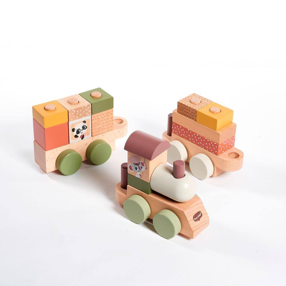 Trenzinho de Madeira Boho Chic - Tiny Love