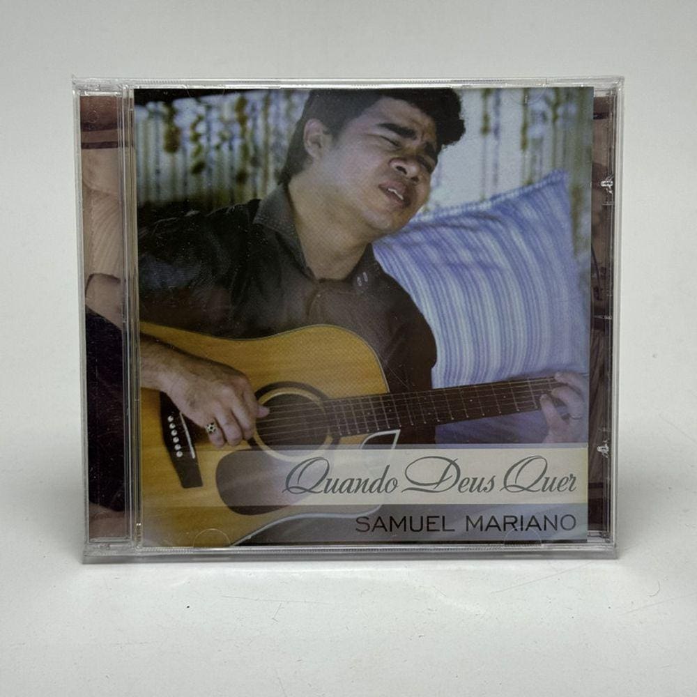 Cd Samuel Mariano - Quando Deus Quer