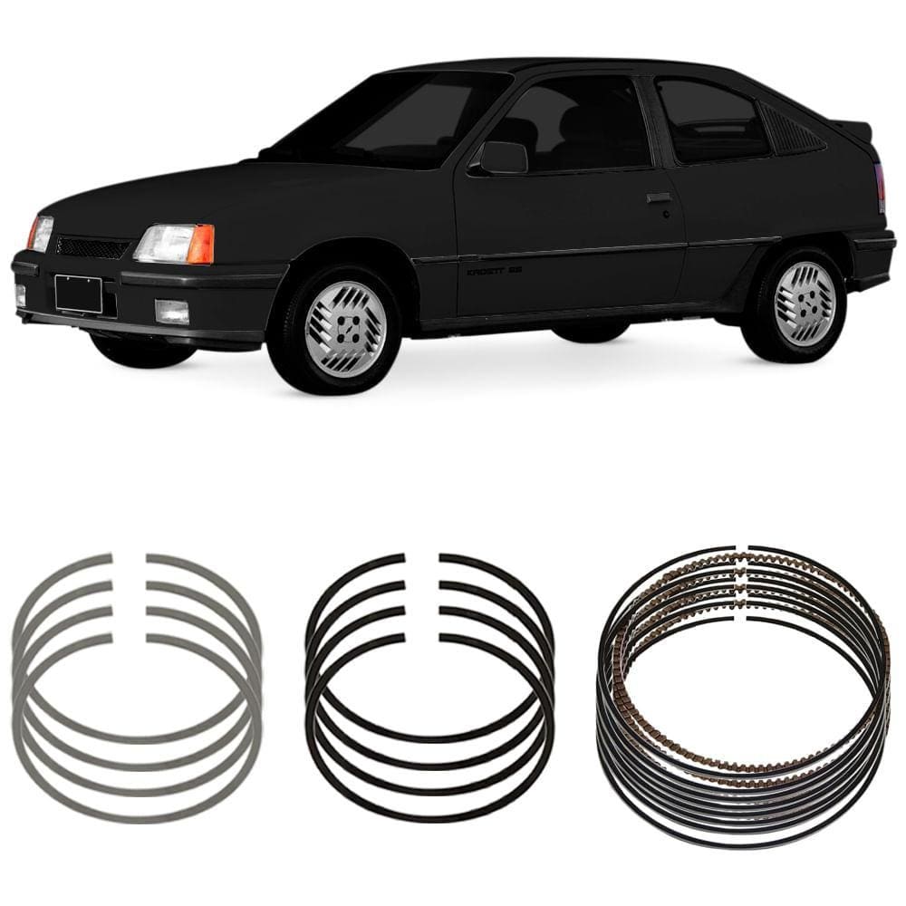 Jogo Anel Segmento 1.00 GM Ipanema Kadett Monza 1.8 8V