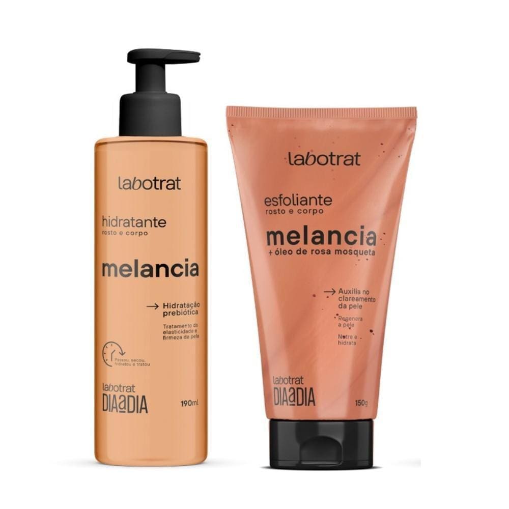 Kit Labotrat Melancia Esfoliante 150G + Hidratante 190G