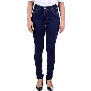 Uniforme Feminino: Calça Skinny Hot Pant Tecido Jeans com Elastano