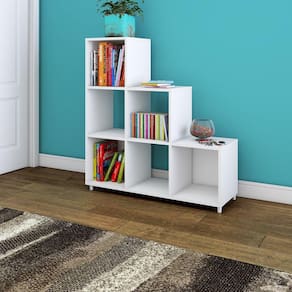 Estante para Livros Multiuso E1718 Branco