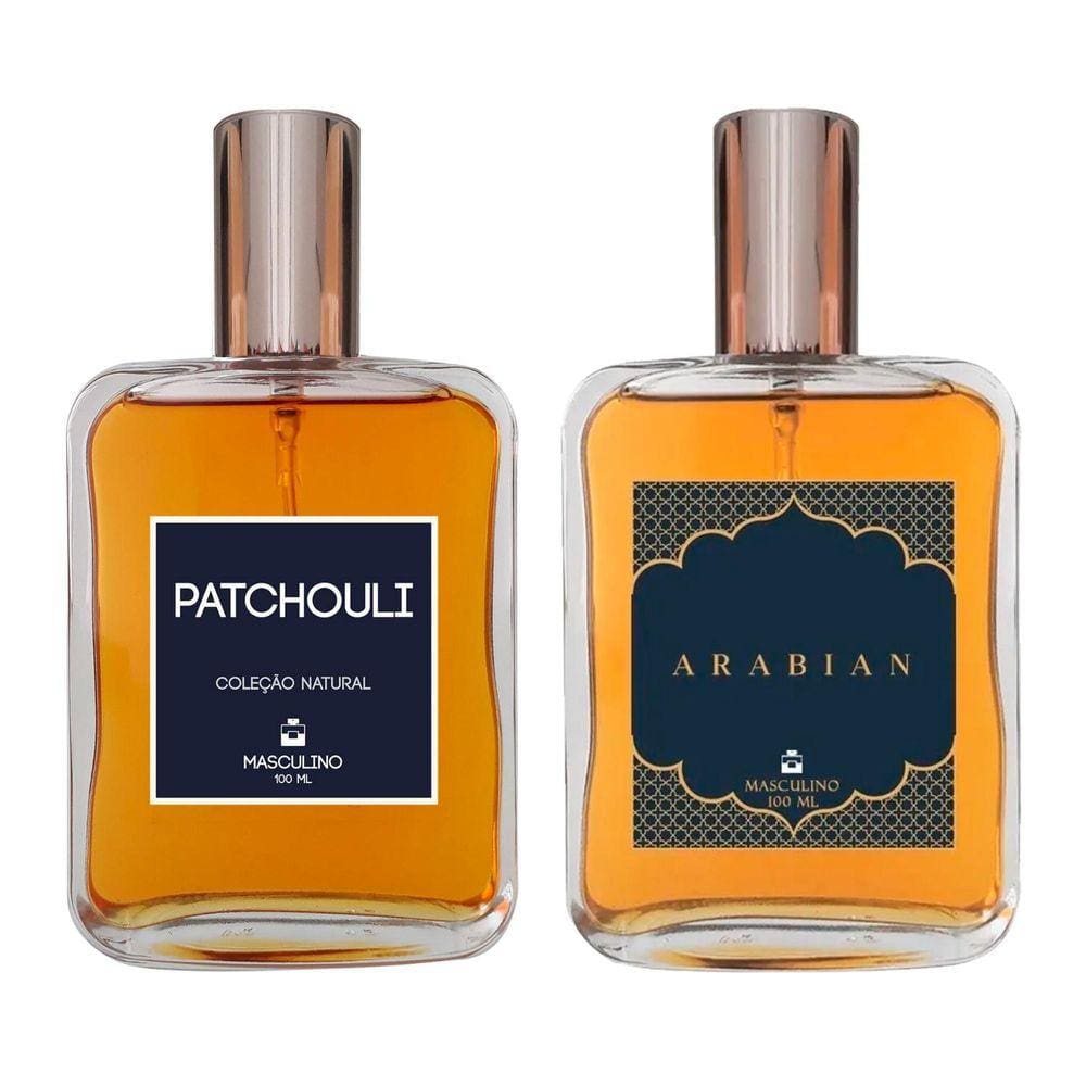 Kit Perfume Masculino - Patchouli Clássico + Arabian 100Ml
