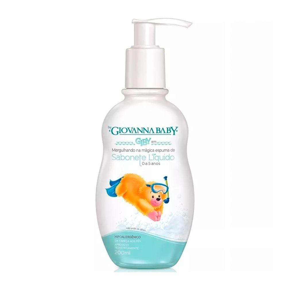 Sabonete Líquido Infantil Giovanna Baby Giby 200ml