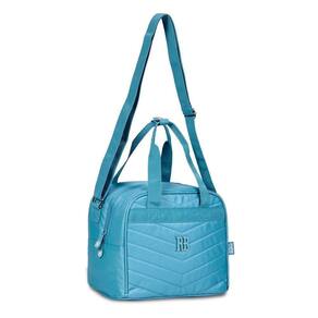 Lancheira Térmica Metalizada Rebecca Bonbon Verde 20x24x14cm