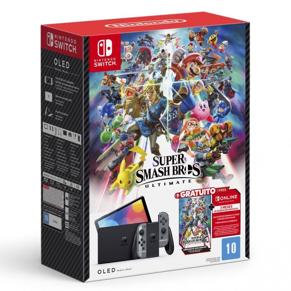 Console Nintendo Switch Oled 64GB 1X | Casas Bahia