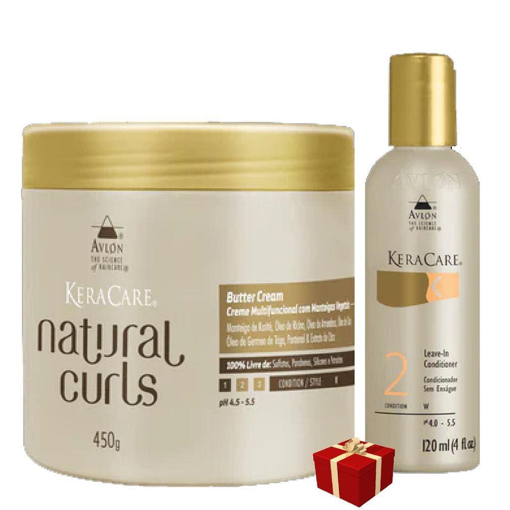 Avlon Keracare Butter Cream 450G +Leave In Conditioner 120Ml