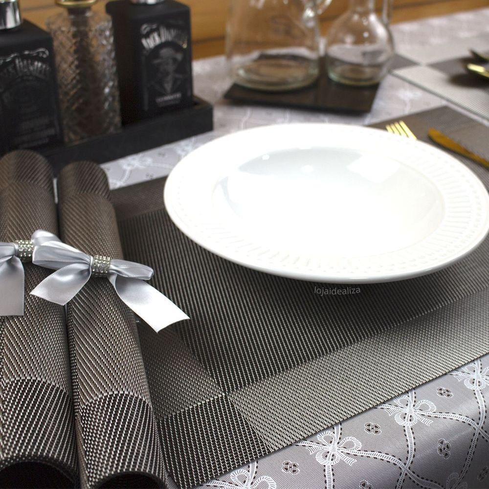 50 Jogo Americano Luxo Atacado Restaurante Bar Pvc St Cz