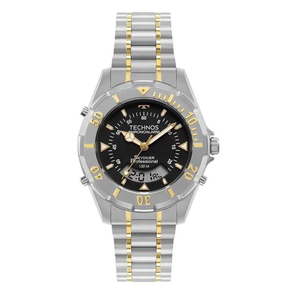 Relógio Technos Masculino Skydiver WT2050AG/1P - Prateado