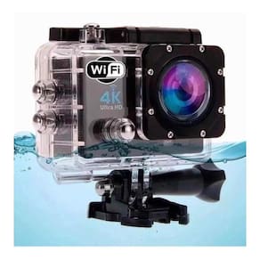 Câmera Filmadora Action Pro 4K: Wi-Fi, Controle Vídeos Alta