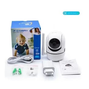 Ip Câmera Babá Wifi 360º Visão Noturna Yoosee, Conexão