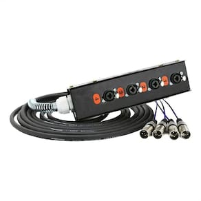 Medusa 4 Vias Com Conectores Combo - 12 Metros