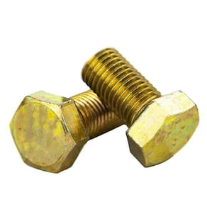 PARAFUSO SEXTAVADO M8 X 16 MA-1,25 BICROMATIZADO - 1000Pçs