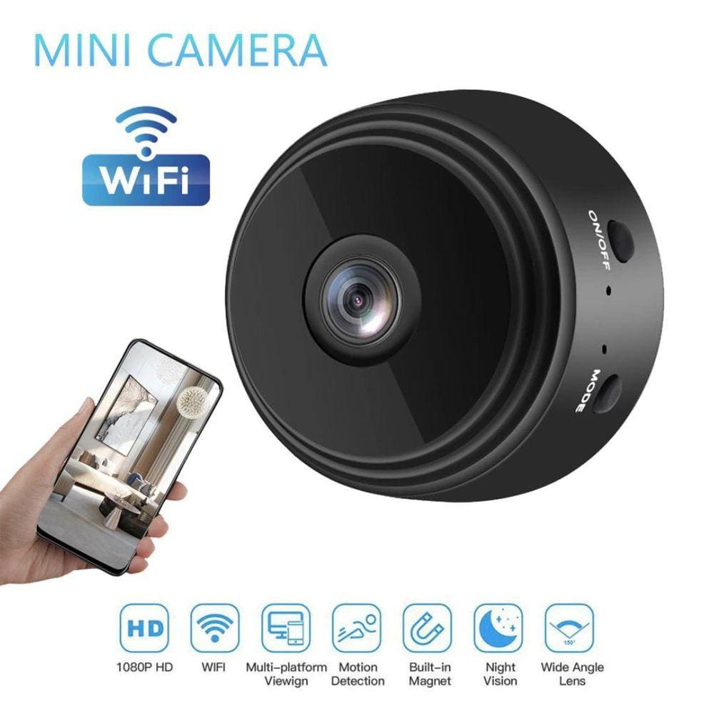 Câmera Mini Visão Noturna Hd Tempo Real