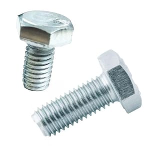 PARAFUSO SEXTAVADO M8 X 16 MA-1,25 ZINCO BRANCO - 2000Pçs