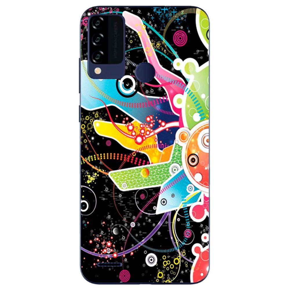 Capa Adesivo Skin058 Verso Para Blu B9