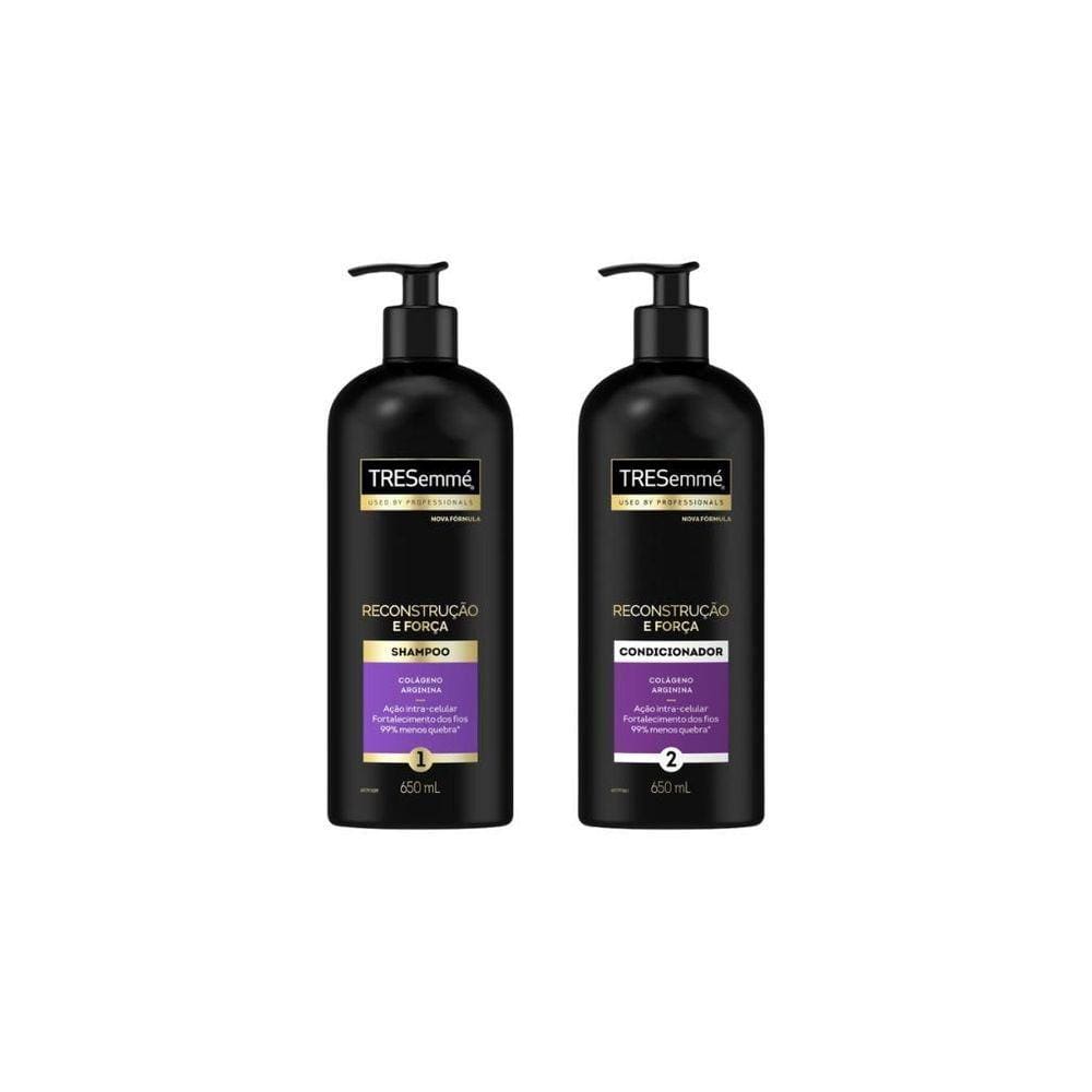 Kit Shampoo+Condicionador Tresemme Reconstruc E Força 650Ml