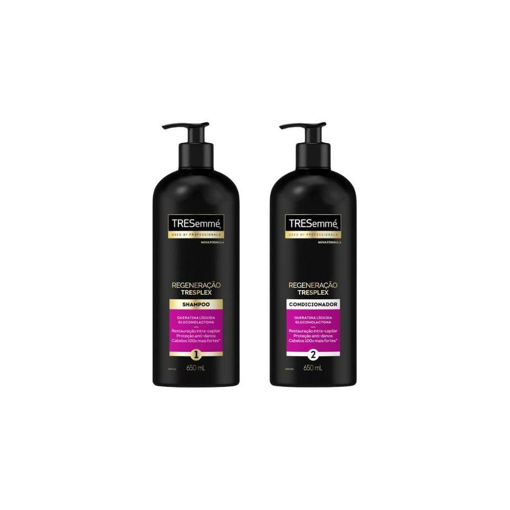 Kit Shampoo+Condicionador Tresemme Tresplex 650Ml
