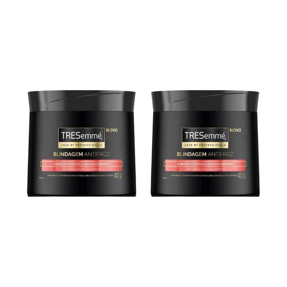 Creme De Tratamento Tresemme 400G Blindagem Antifrizz - 2Un