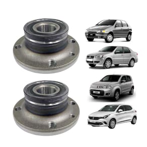 Cubo Roda 4 Furos Traseiro Direito + Esquerdo Nakata Fiat Uno 2010 A 2018