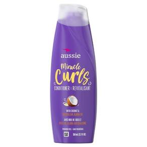 Aussie Miracle Curls Conditioner/Revitalisant - Coconut E Autralian Jojoba Oil 360ml