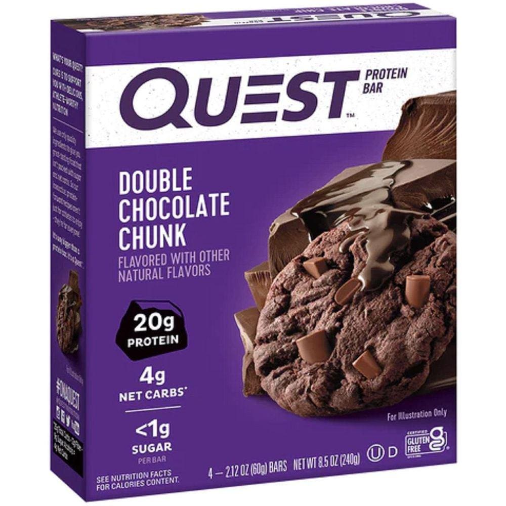 Quest Protein Bar Caixa Com 12Un Double Chocolate Chunk