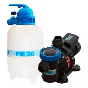 Bomba BMC-24 1/4 Cv Com Filtro FM-30 Para Piscina Monofásica FILTER