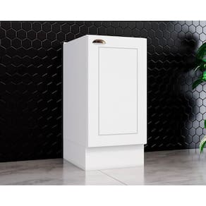 Balcão de Cozinha Americana 1 Porta s/ Tampo 40cm Branco - Henn