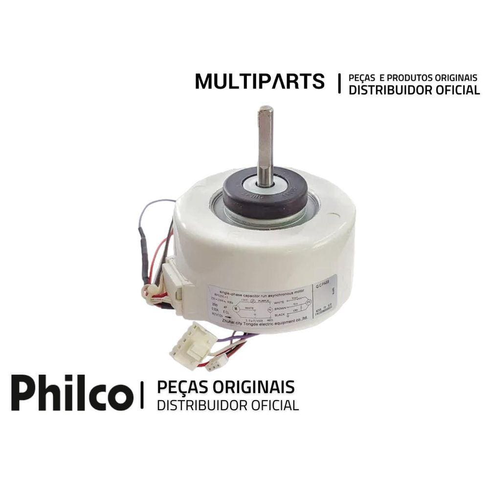 Motor Ventilador Evap Ar Split - 796181 Philco -Pac18000Qfm9