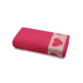 Toalha de Banho Jacquard - Felpuda - Love - 100% Algodão - Buettner