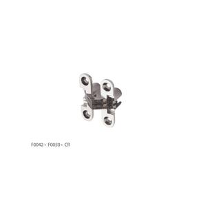 Dobradiça Invisivel 45X12Mm Cromada Hardt