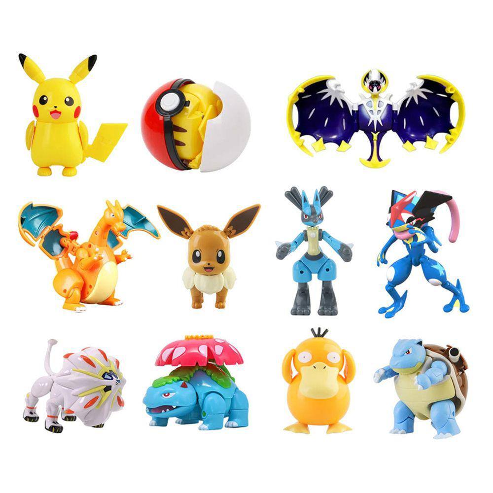 Boneco pokemon lunala legendario 17cm articulado tomy | Casas Bahia