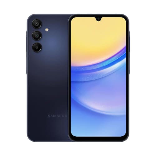 imagem-Samsung Galaxy A15 5G 128GB, 4GB RAM, Tela Infinita Super AMOLED de 6.5"  Azul Escuro