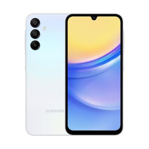 imagem-Samsung Galaxy A15 5G 256GB, 8GB RAM, Tela Infinita Super AMOLED de 6.5"  Azul Claro 