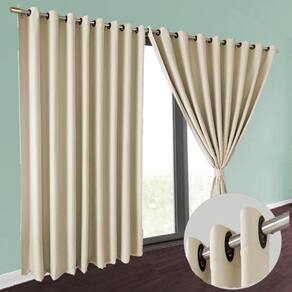cortina blackout blecaute Brenda janela 5,50 x 2,80 marrom