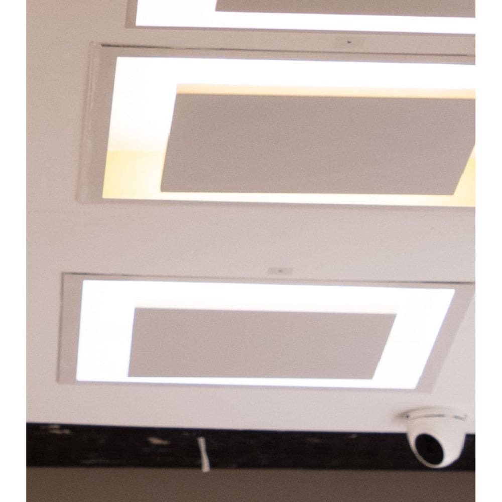 Plafon Ghost B49x49cm Led 17w 3000k Ip20 Branco