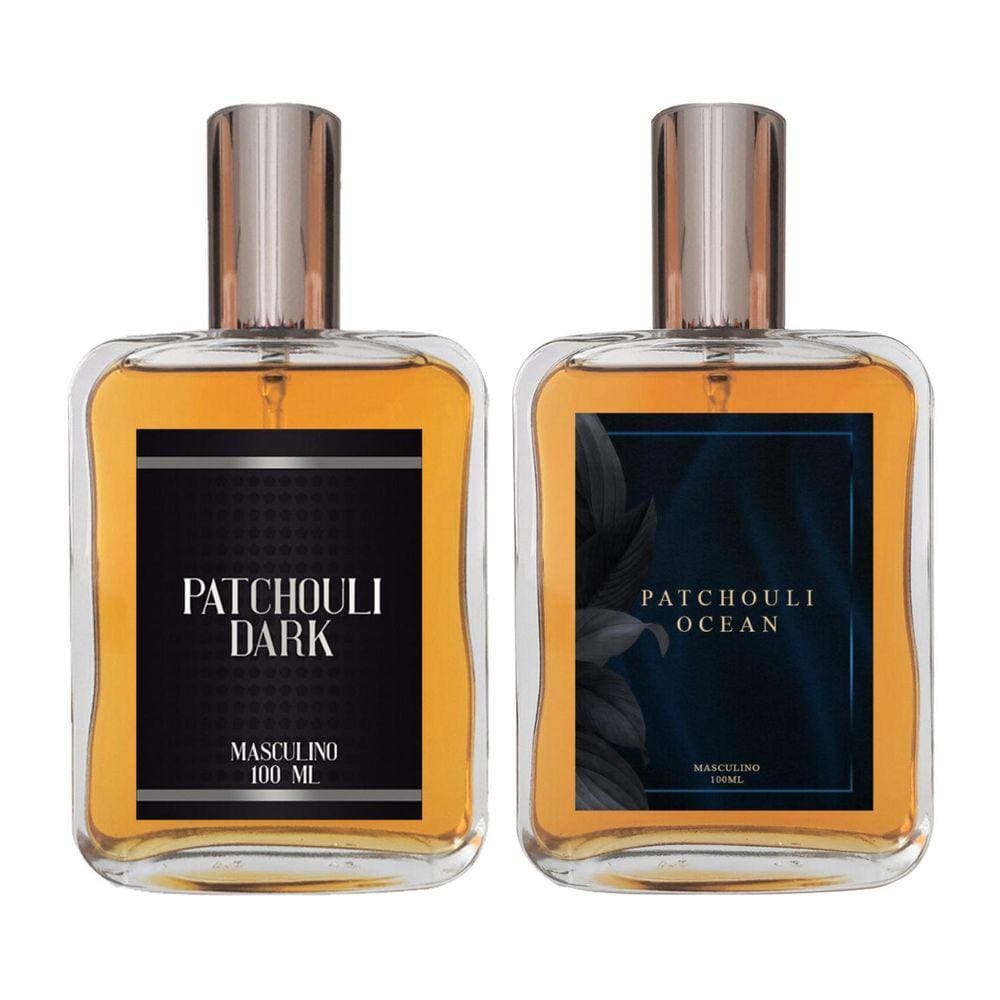 Kit Perfume - Patchouli Dark + Patchouli Ocean 100Ml