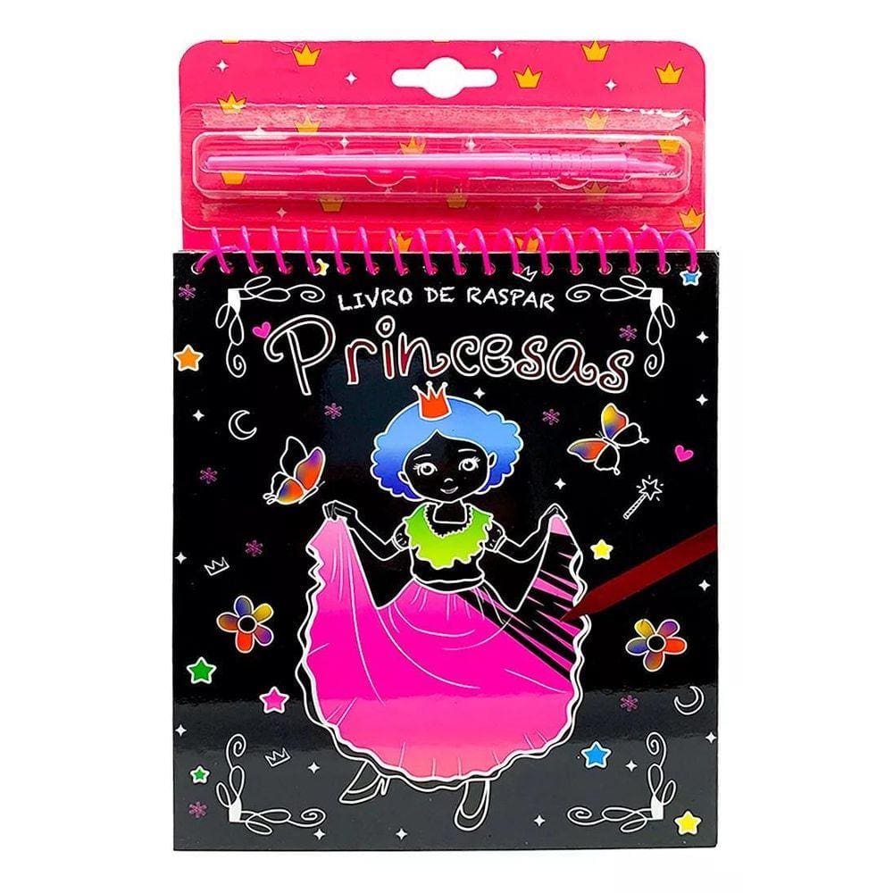 Livro De Raspar - Princesas