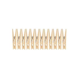Prendedor De Roupa Madeira Pregador Varal Kit 720Un