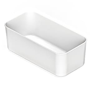 Organizador De Gavetas Modular Multiuso Pequeno Branco